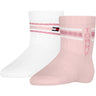 Tommy Hilfiger Light Pink Baby Socks 2-Pack Sport