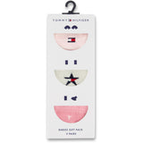 Tommy Hilfiger Light Pink Baby Socks 3-Pack Giftbox Stars & Stripes
