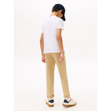 Tommy Hilfiger White Essential Cotton Reg Fit Tee Ss