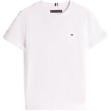 Tommy Hilfiger White Essential Cotton Reg Fit Tee Ss