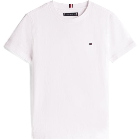 Tommy Hilfiger White Essential Cotton Reg Fit Tee Ss