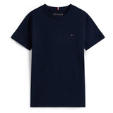 Tommy Hilfiger Dark Night Navy Essential Cotton Reg Fit Tee Ss