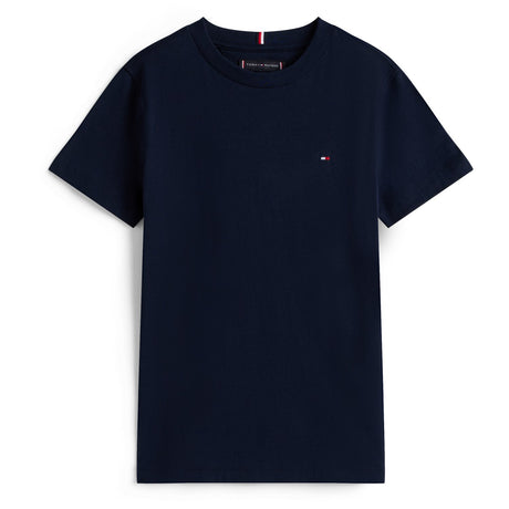 Tommy Hilfiger Dark Night Navy Essential Cotton Reg Fit Tee Ss