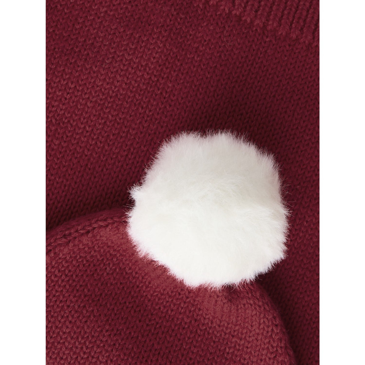 Name It Red Dahlia Hat Nbnrixmasine Knit Hat