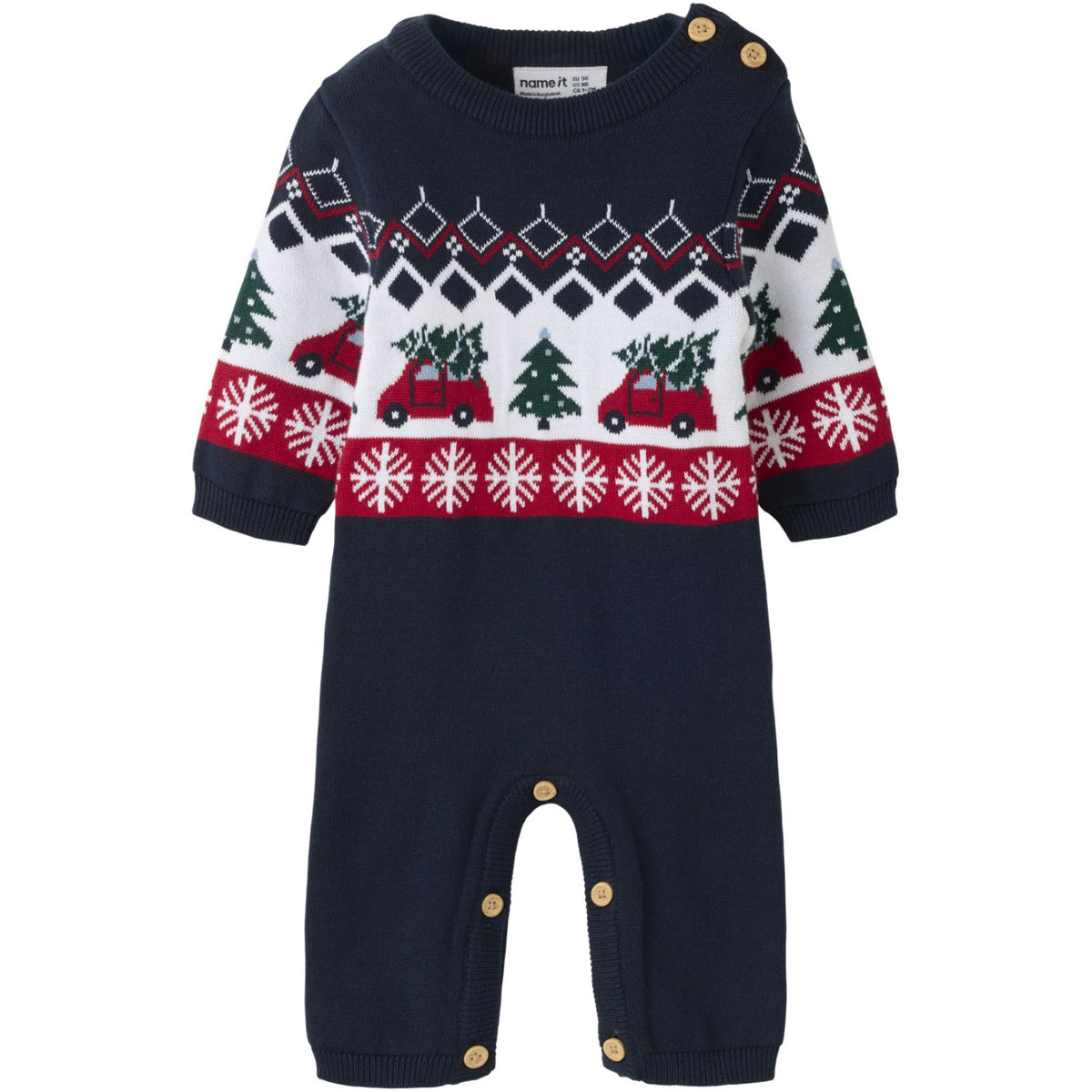 Name It Navy Blazer Nbmrissi Ls Knit Suit
