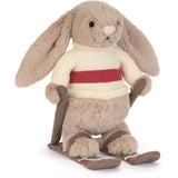 Jellycat Beige Bashful Bunny Gold Medal Ski Outfit