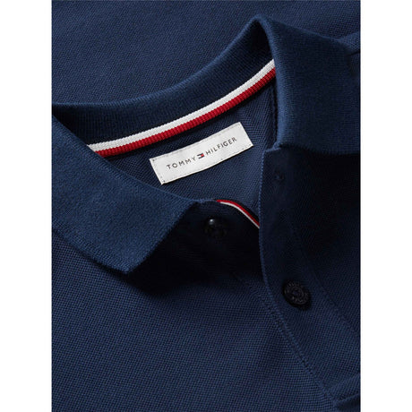 Tommy Hilfiger Dark Night Navy Flag Polo Ss