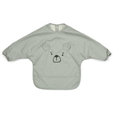 LIEWOOD Mr Bear Dove Blue Merle Printed Cape Bib
