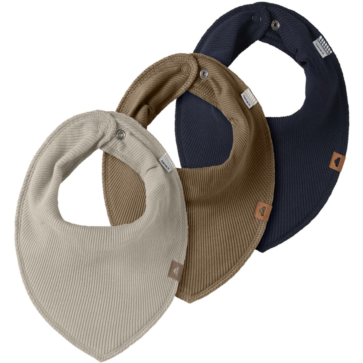 Name It Navy Blazer Nbmyasim 3-Pack Rib Scarf Bib
