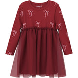 Name It Red Dahlia Nbfratia Ls Dress