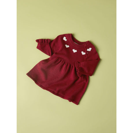 Name It Red Dahlia Nbfrisse Ls Knit Dress