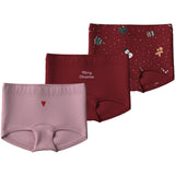 Name It Red Dahlia Nmfvismas 3-Pack Tights Giftpack