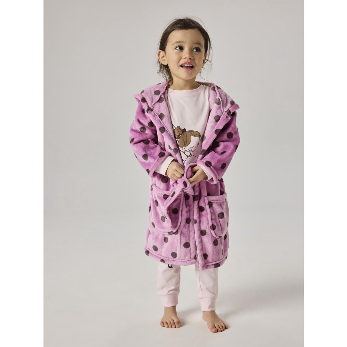 Name It Full Blooming Pink Nmfraveq Morning Robe Box