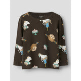 Name It Delicioso Nmfsoca Pippi Ls Top Lnoos Sky