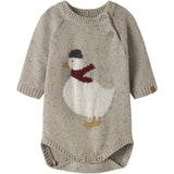 Lil'Atelier Oxford Tan Duck Nbngalto Ria Ls Knit Body Lil