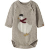 Lil'Atelier Oxford Tan Duck Nbngalto Ria Ls Knit Body Lil