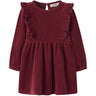 Lil'Atelier Biking Red Nmfsaga Sag Ls Dress Lil