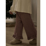 Lil'Atelier Biking Red Nmfroanne Loose Pants Lil