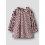 Lil'Atelier Biking Red Nmfroanne Ls Loose Dress Lil