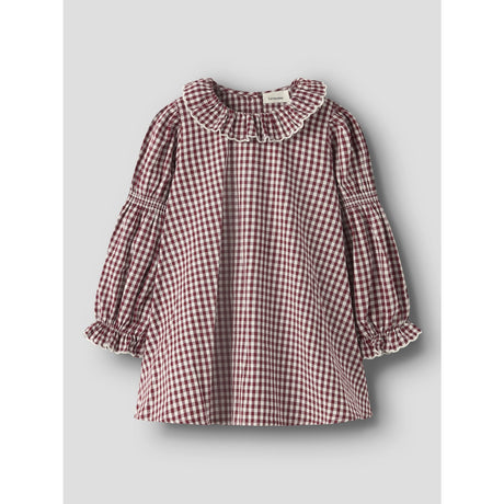 Lil'Atelier Biking Red Nmfroanne Ls Loose Dress Lil