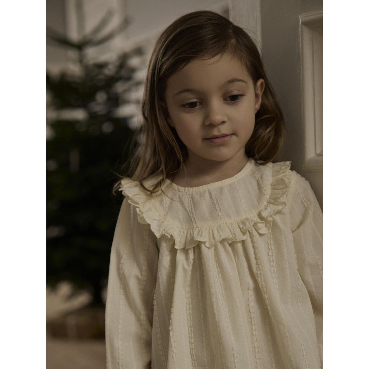 Lil'Atelier Turtledove Nmfrosea Ls Loose Shirt Lil