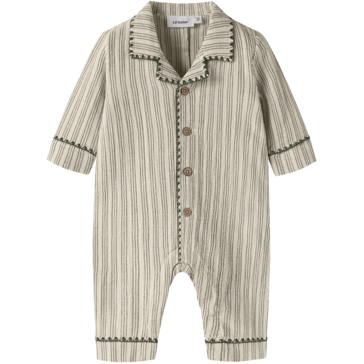 Lil'Atelier Turtledove Mulled Basil Nbnsage Nun Loose Night Suit Lil