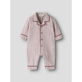 Lil'Atelier Turtledove Biking Red Nbnsage Nun Loose Night Suit Lil
