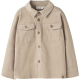 Lil'Atelier White Pepper Nmmsomba San Ls Cord Shirt 2268-So Lil