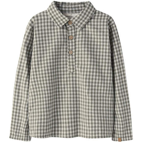 Lil'Atelier Mulled Basil Nmmroanne Ls Loose Shirt Lil