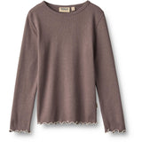 Wheat Plum Truffle Blouse Elsie