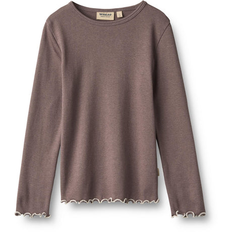 Wheat Plum Truffle Blouse Elsie
