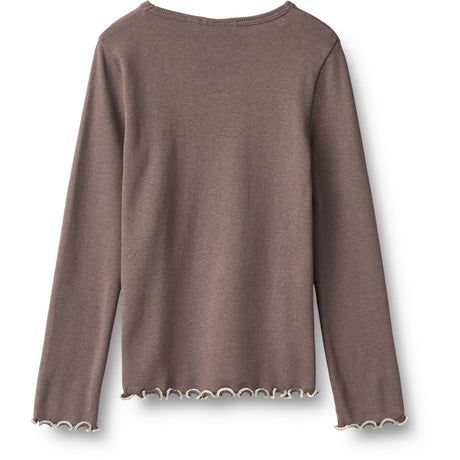Wheat Plum Truffle Blouse Elsie