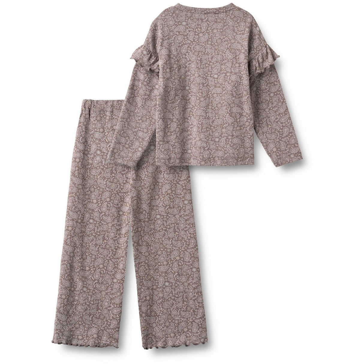Wheat Purple Plum Paisley Set T-Shirt & Trousers Belinda