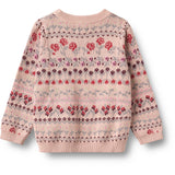 Wheat Dim Rose Jacquard Pullover Mikmak