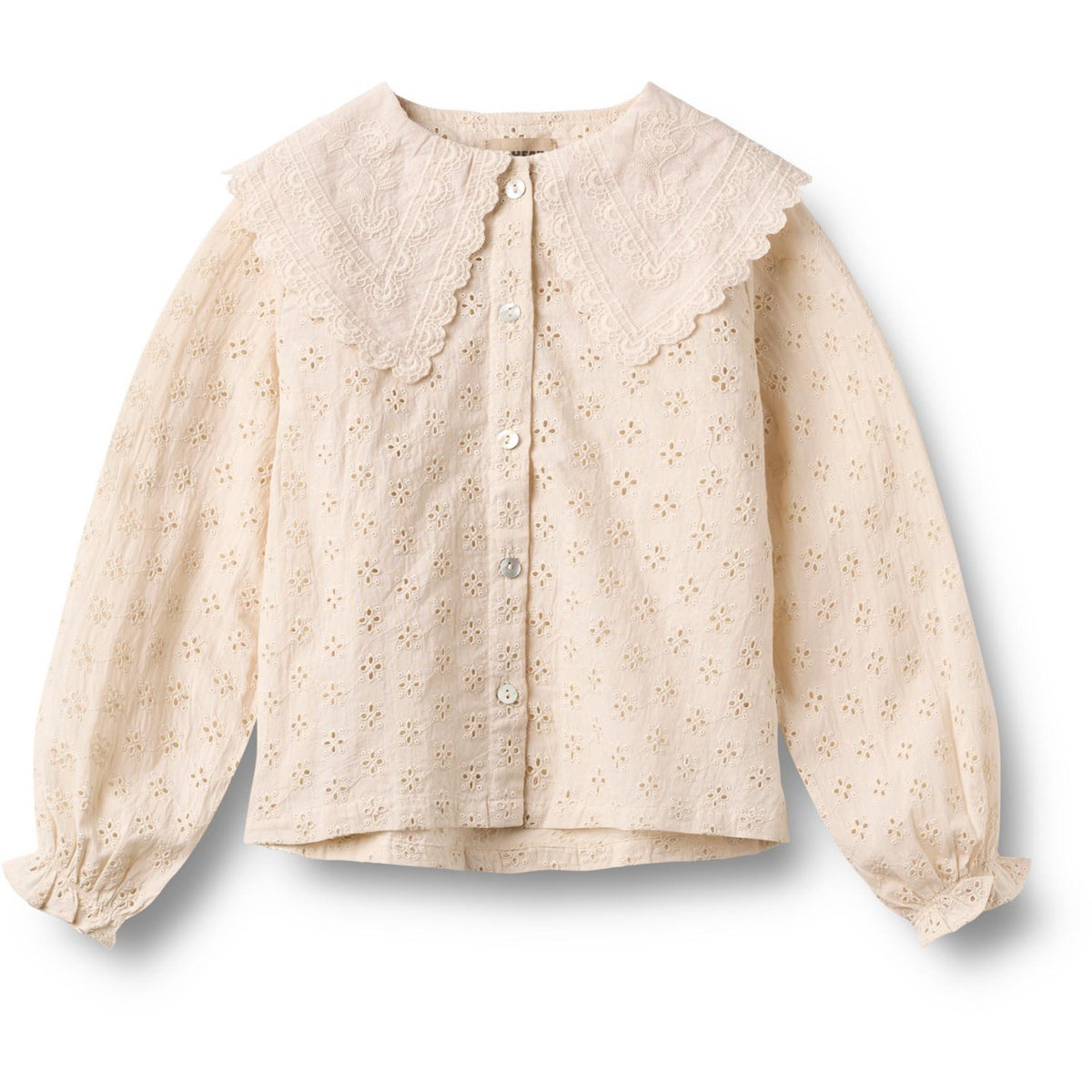 Wheat Almond Peach Shirt L/S Flora