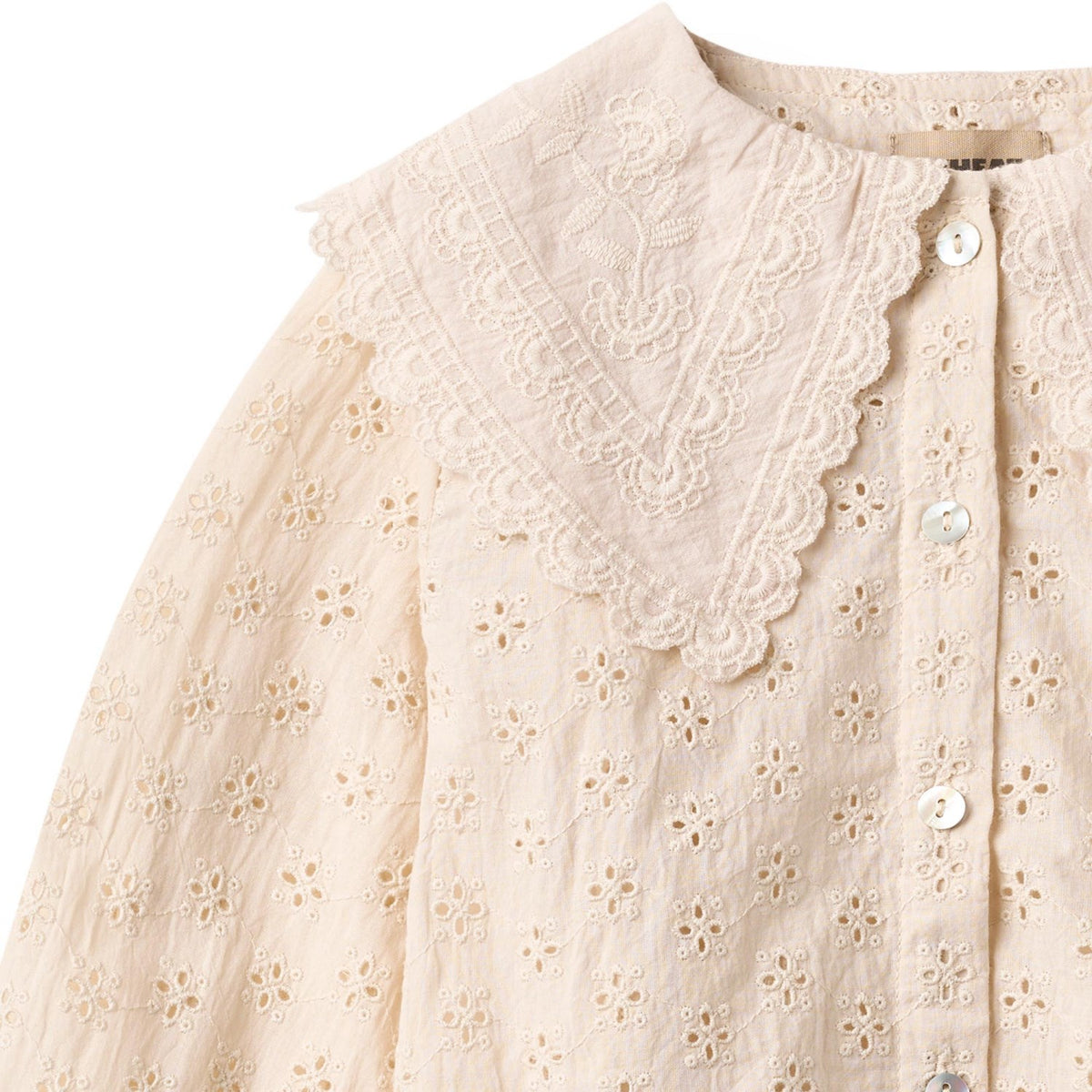Wheat Almond Peach Shirt L/S Flora