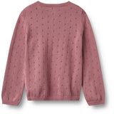 Wheat Warm Lilac Knit Cardigan Maia