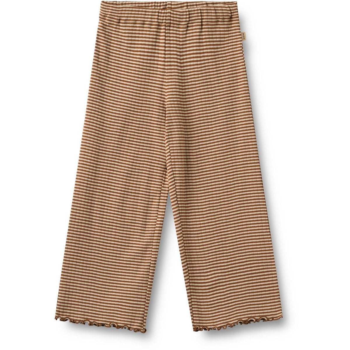 Wheat Warm Hazel Stripe Jersey Pants Ela