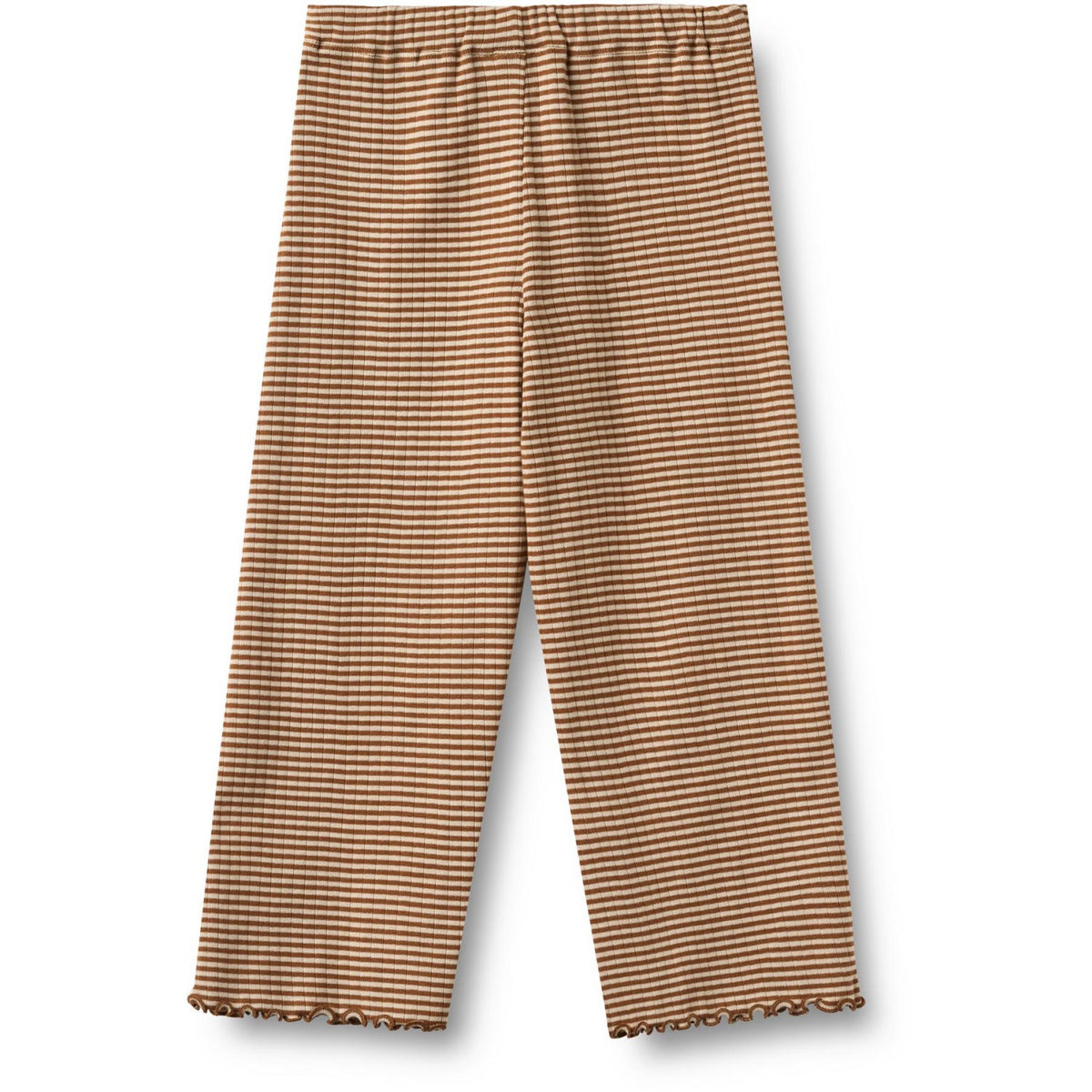Wheat Warm Hazel Stripe Jersey Pants Ela