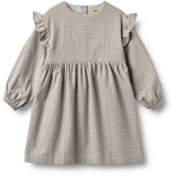 Wheat Greybrown Check Dress Gro