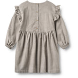 Wheat Greybrown Check Dress Gro