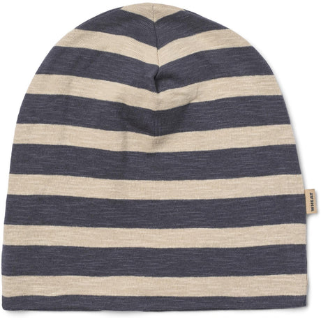 Wheat Greyblue Stripe 2 Hat Soft Aidan