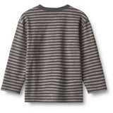 Wheat Dark Charcoal Stripe Blouse Ross
