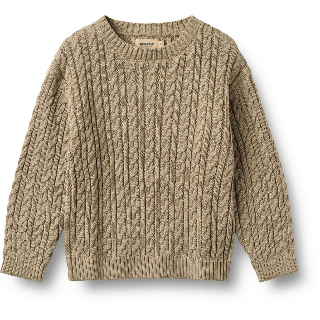 Wheat Gravel Knit Pullover L/S Oliver