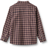 Wheat Blue Holiday Check Shirt L/S Willum