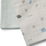 Wheat Mellow Sky Kites 2 Pk Muslin Kaya