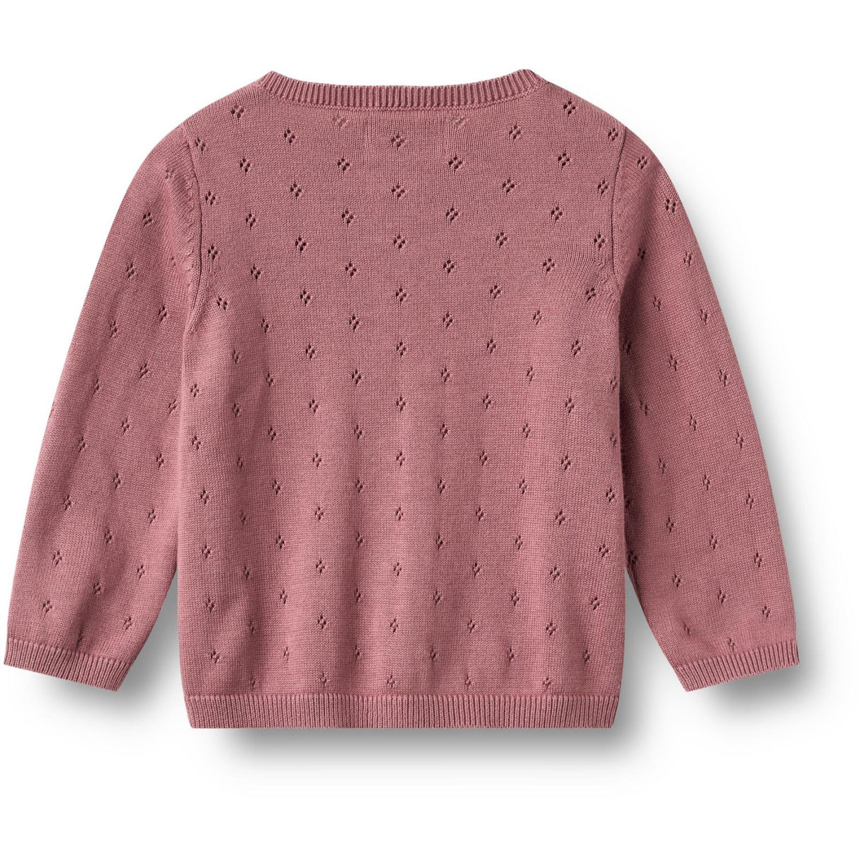Wheat Warm Lilac Knit Cardigan Maia