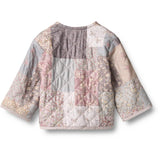 Wheat Patchwork Flowers Quilt Jacket Ima
