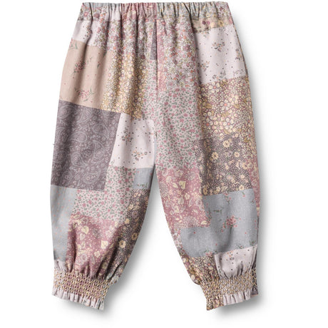 Wheat Patchwork Flowers Trousers Lined Sara