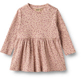 Wheat Dime Rose Small Flowers Jersey Dress L/S Sessa